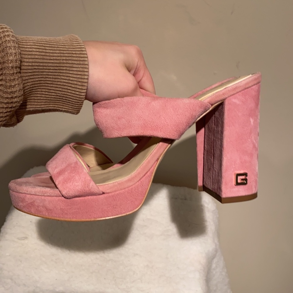 Guess bluebell chunky heel - Picture 6 of 7